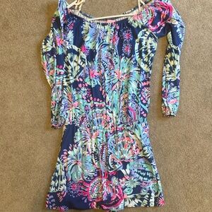 Lily Pulitzer romper- size small- worn once- great condition